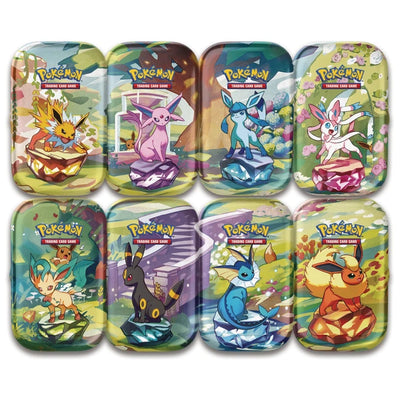 Pokemon Trading Card Game Scarlet And Violet Prismatic Evolutions Mini Tins