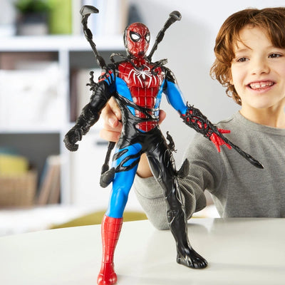 SpiderMan Venom Versus Spiderman Liquid Shifter 27cm Figure