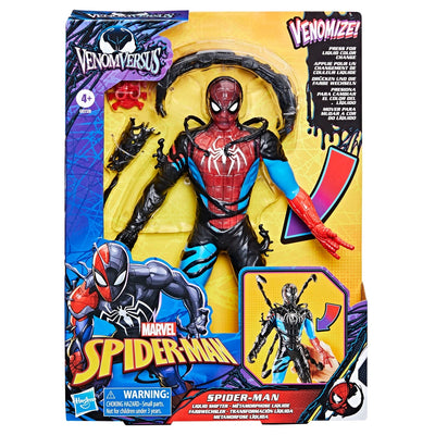SpiderMan Venom Versus Liquid Shifter Spiderman Figure