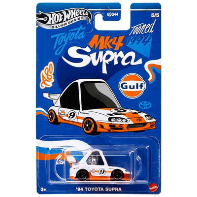 Hot Wheels Silver Series '94 Toyota Supra Die Cast Car