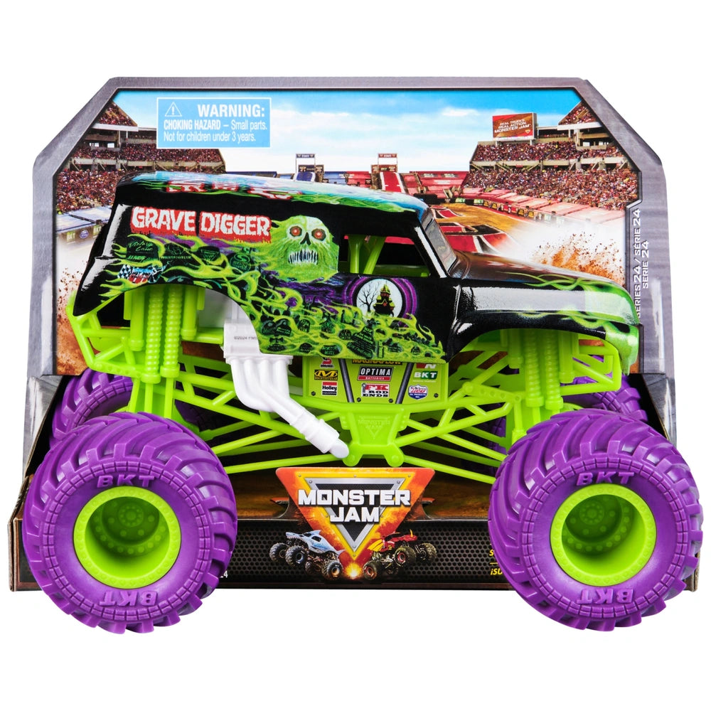Monster Jam Monster Truck 1:24 Grave Digger Black