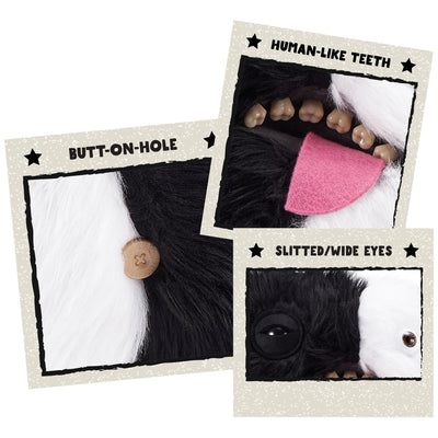 Fuggler Misfit Monsters 9" Funny Ugly Soft Toy Wide Eyed Boogah