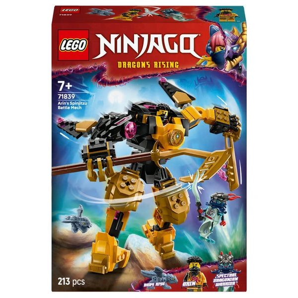 Lego Ninjago 71839 Arin's Spinjitzu Battle Mech
