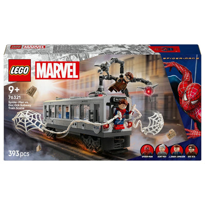 Lego Marvel 76321 SpiderMan vs Doc Ock Subway Train Scene