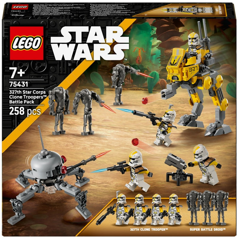Lego Star Wars 75431 327th Star Core Clone Troopers Battlle Pack Set