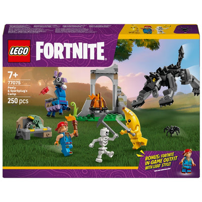 Lego Fortnite 77075 Peely And Sparkplug's Camp