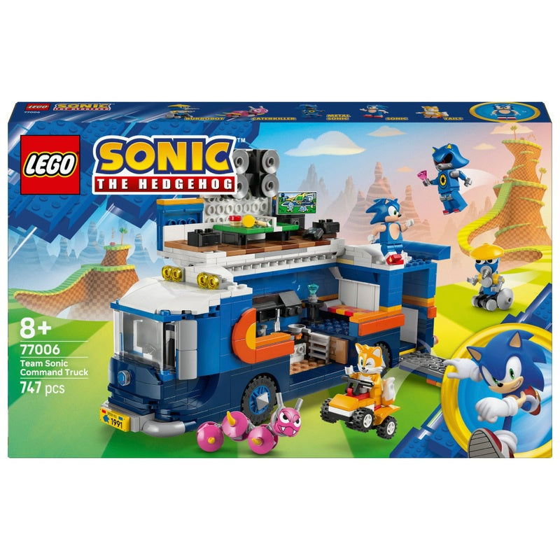 Lego Sonic The Hedgehog 77006 Team Sonic Command Truck