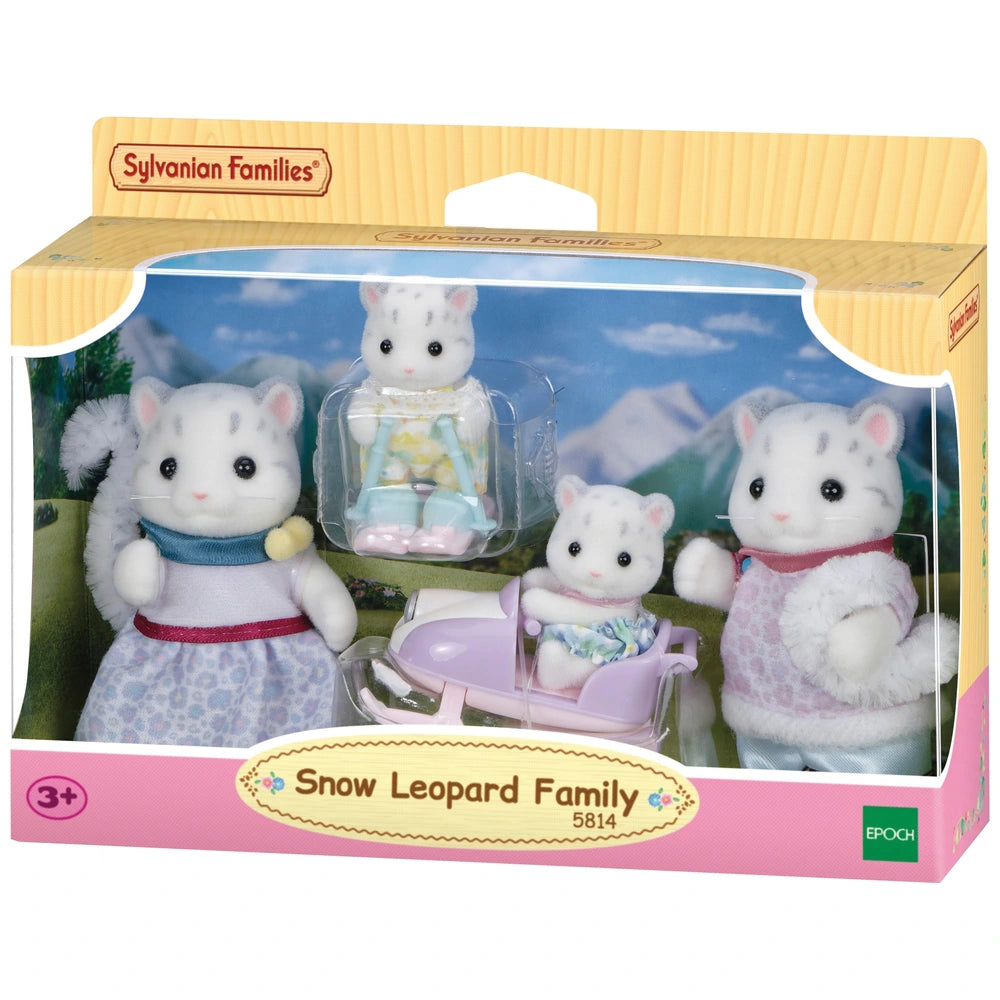 Sylvanian Families 5814 Snow Leopard Family