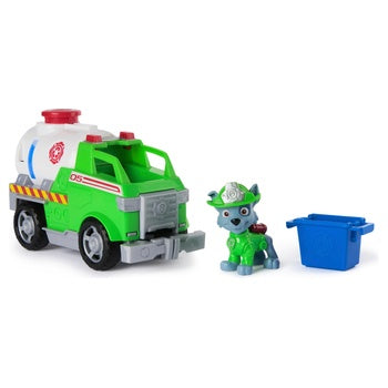 Paw Patrol Fire Rescue Vehicle Rocky With Rescue Fire Tanker