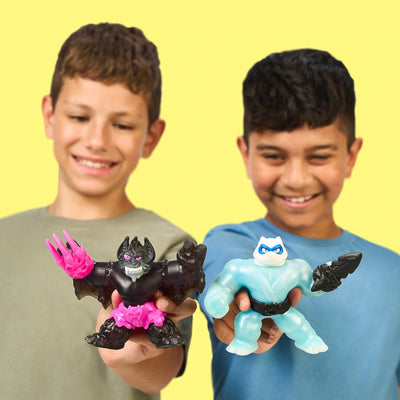 Heros Of Goo Jit Zu Meteor Madness Twin Pack Gooey Pantaro vs Oozy Sludgewing