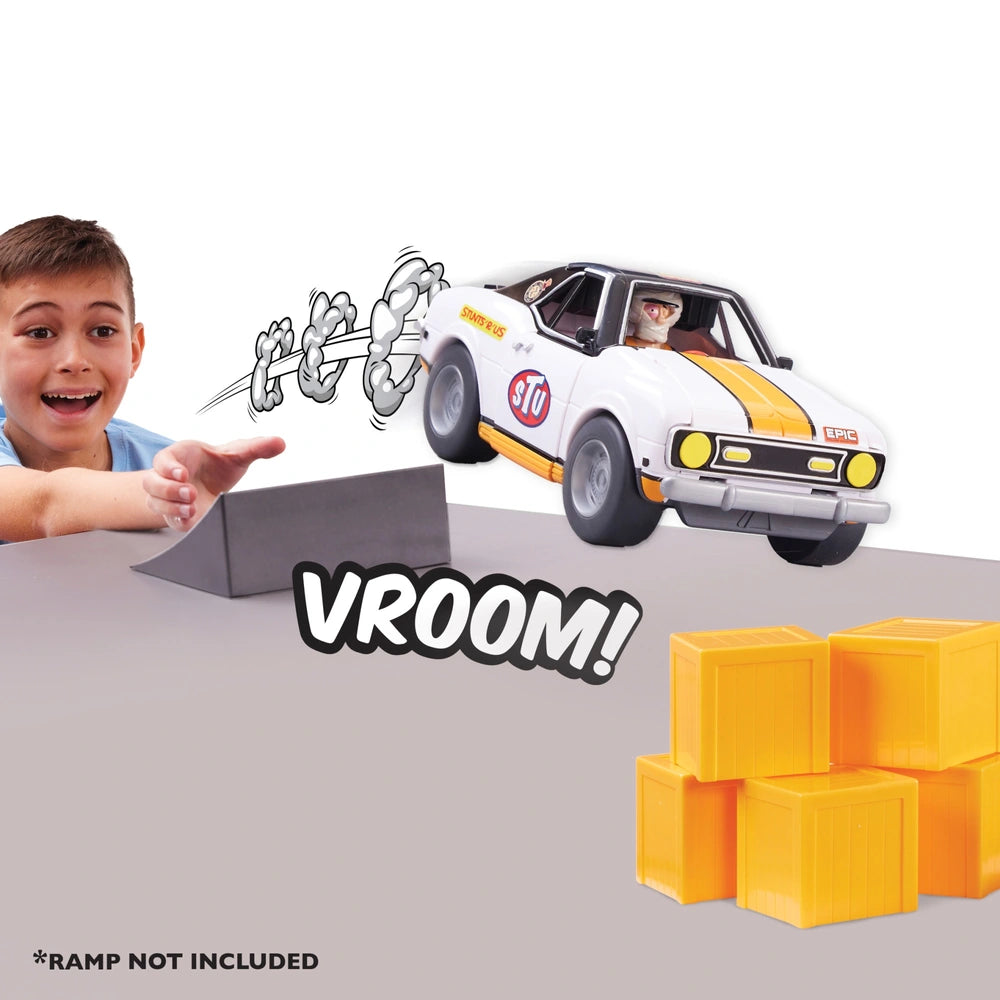 Stuntman Stu Race Ace Stunt Car Set