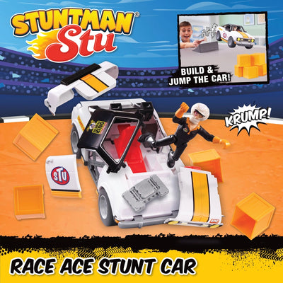 Stuntman Stu Race Ace Stunt Car Set
