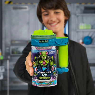 Mr Beast Lab Mutators Mutation Chamber Action Figure Rock Panther