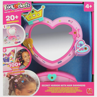 FunLockets Secret Mirror With Hair Shimmers