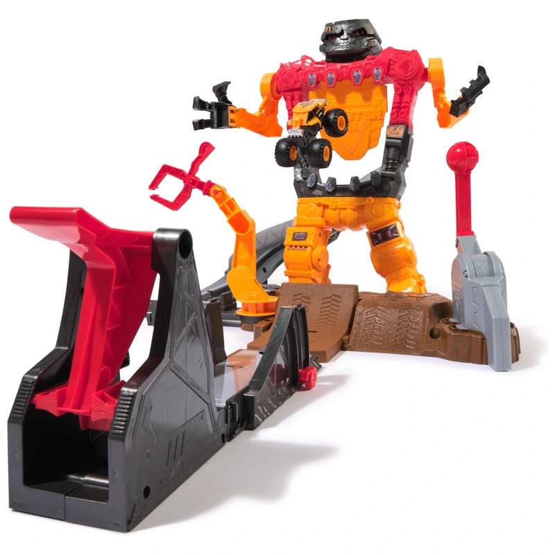 Monster Jam Smash And Bash Smashbot Playset