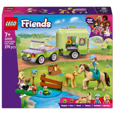 Lego Friends 42695 Horse And Baby Foal Trailer