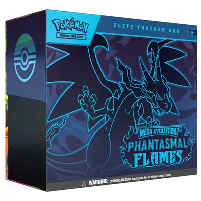 Pokemon Trading Card Game Mega Evolution Phantasmal Flames Elite Trainer Box
