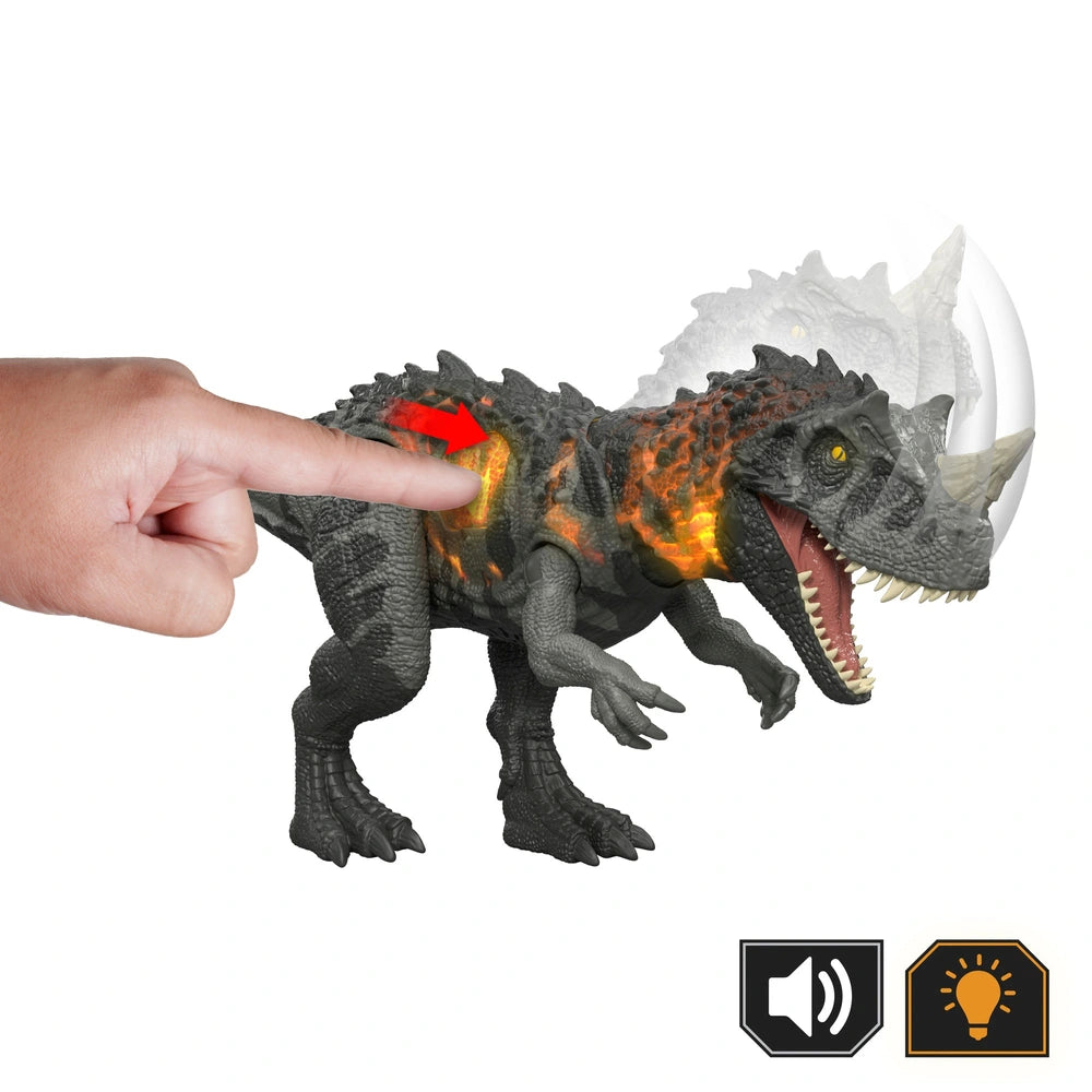 Jurassic World Survival Wild Roar Dinosaur Ceratosaurus
