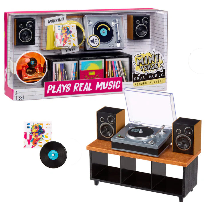 MGA Mini Verse Real Music Vinyl Record Player
