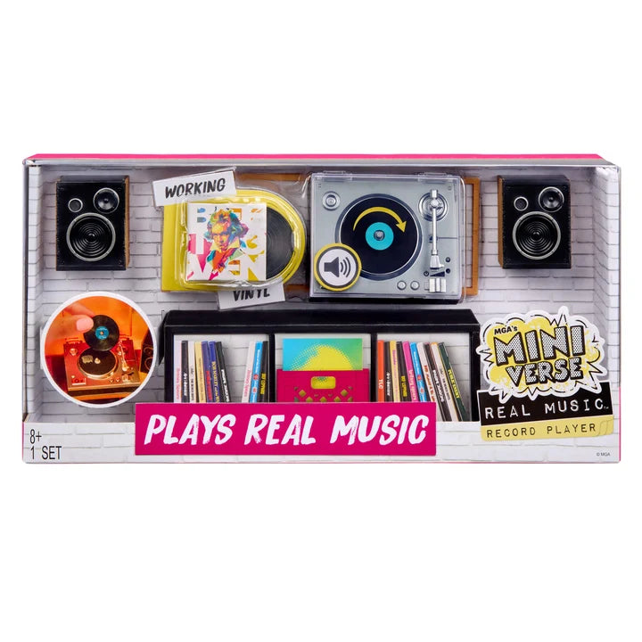 MGA Mini Verse Real Music Vinyl Record Player