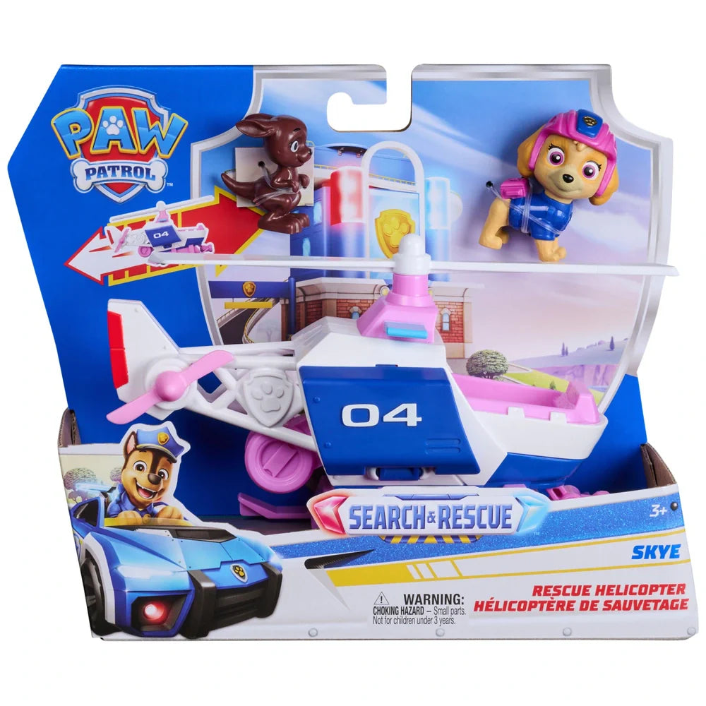 Paw Patrol Search And Rescue Skye With Rescue Helicopter