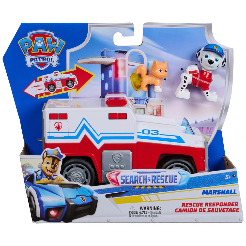Paw Patrol Search And Rescue Marshall With Rescue Responder