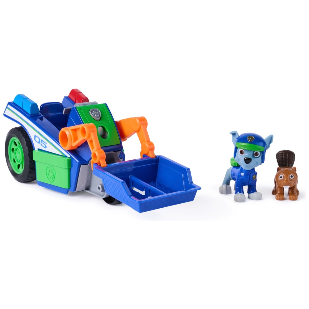 Paw Patrol Search And Rescue Rocky With Rescue Recycler