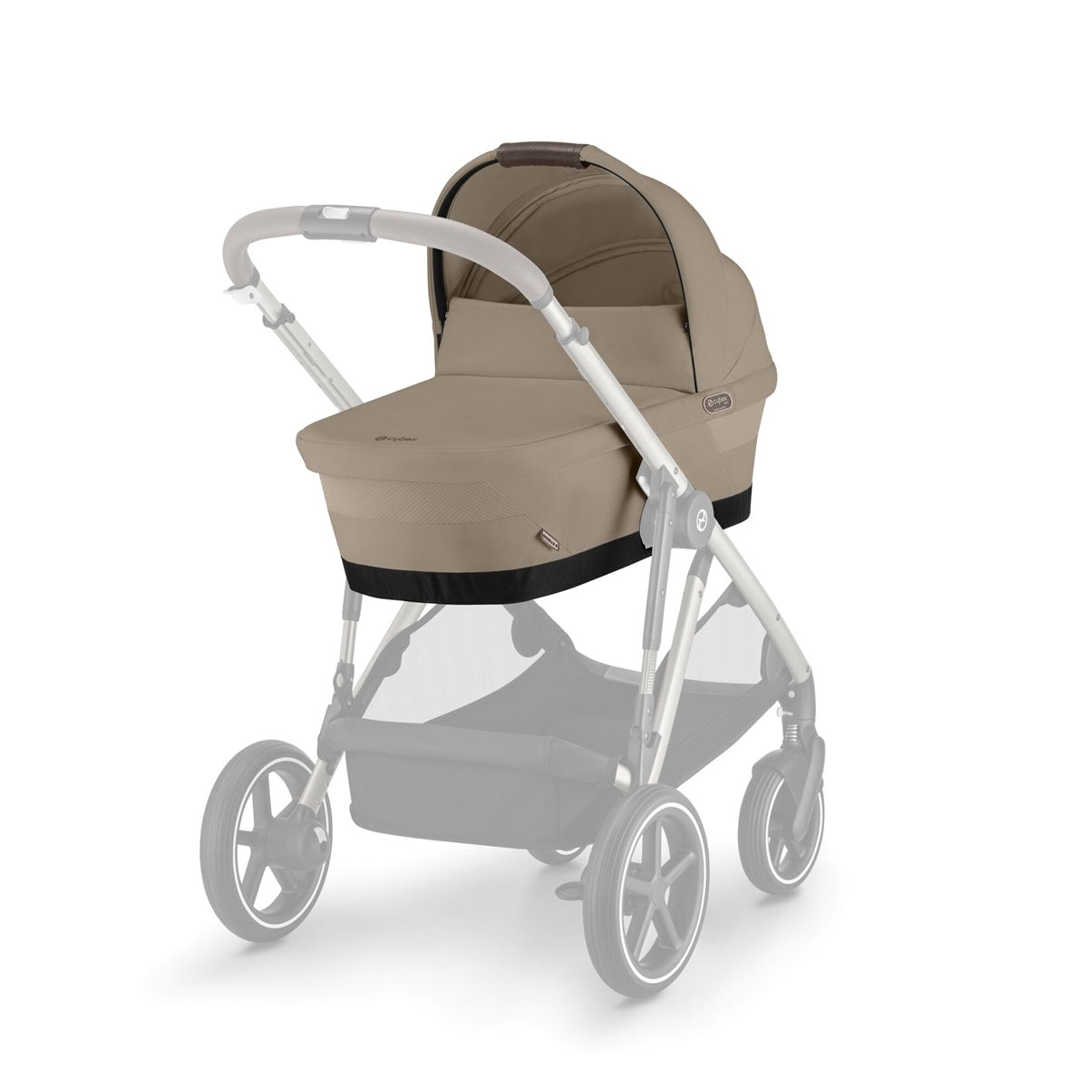Cybex e Gazelle S 10 Piece Bundle With Cloud G Car Seat And Isofix Base Almond