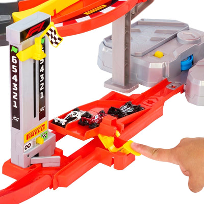 Hot Wheels Racing Formula 1 Downhill Circuit Race Track