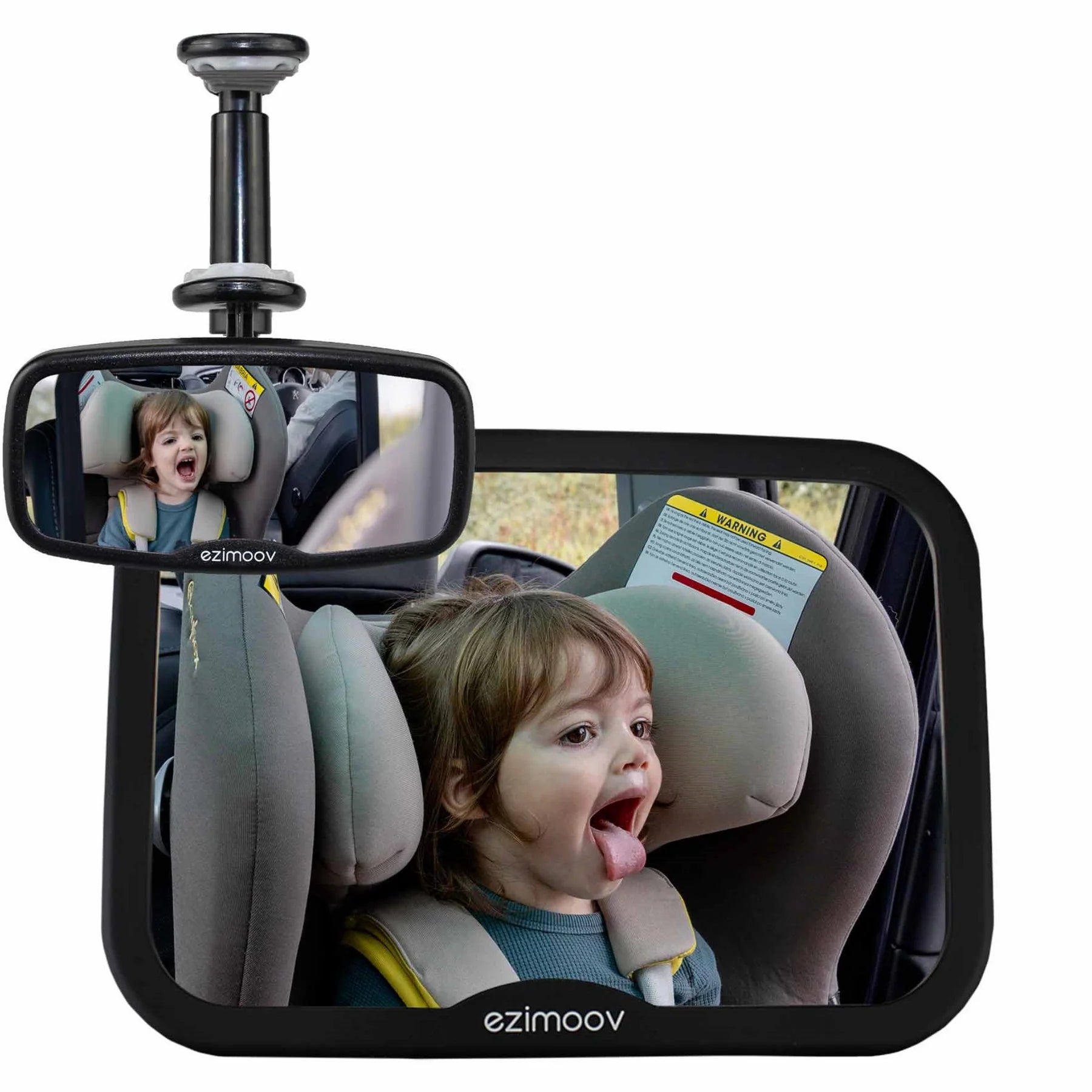 Ezimoov Ezi Mirror Twin Pack With Mirror And Car Seat Mirror