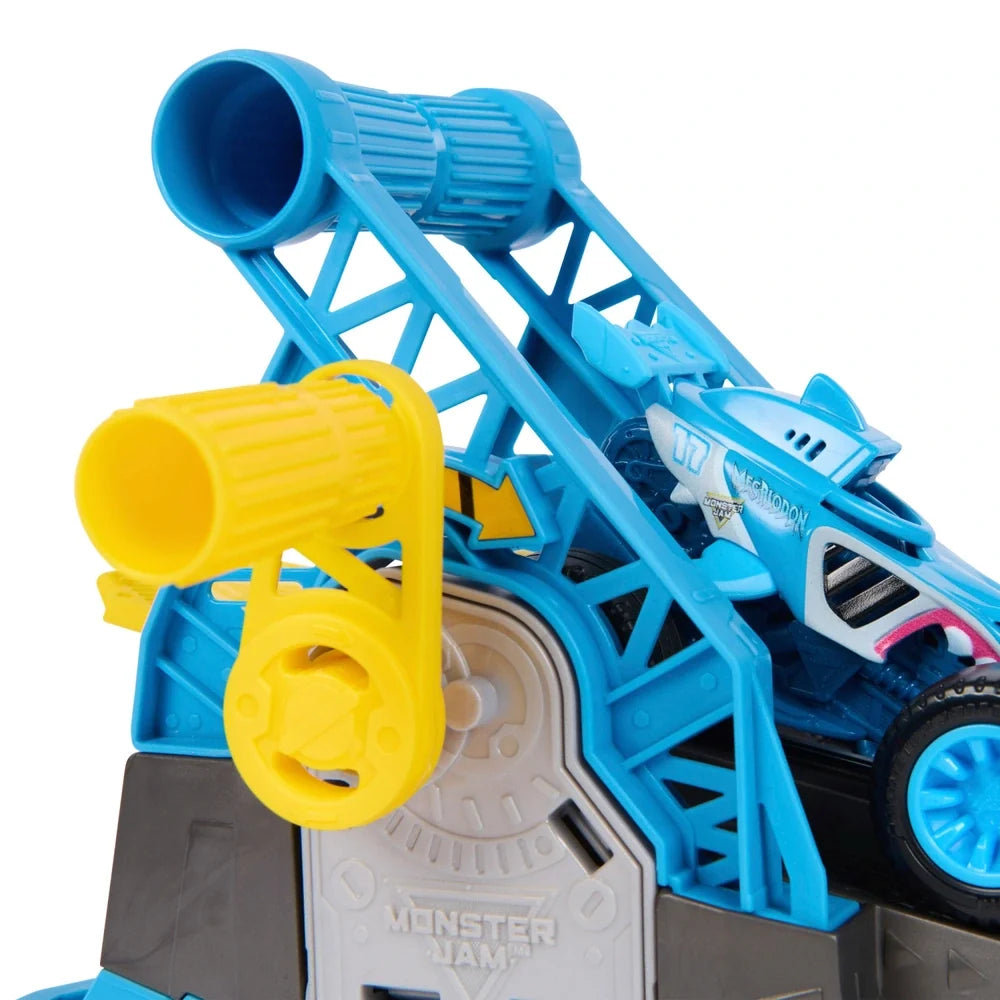 Monster Jam Monster Motors Rev Up Raceway Playset