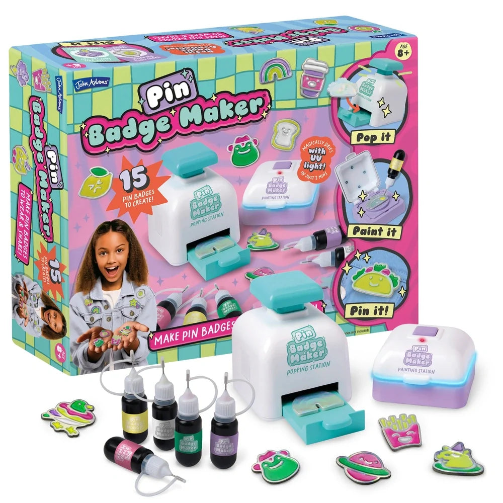 Pin Badge Maker Playset