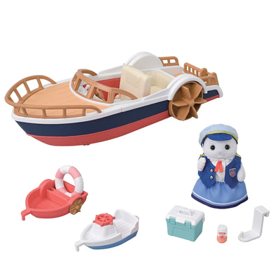 Sylvanian Families Seal Sailor's Leisure Boat