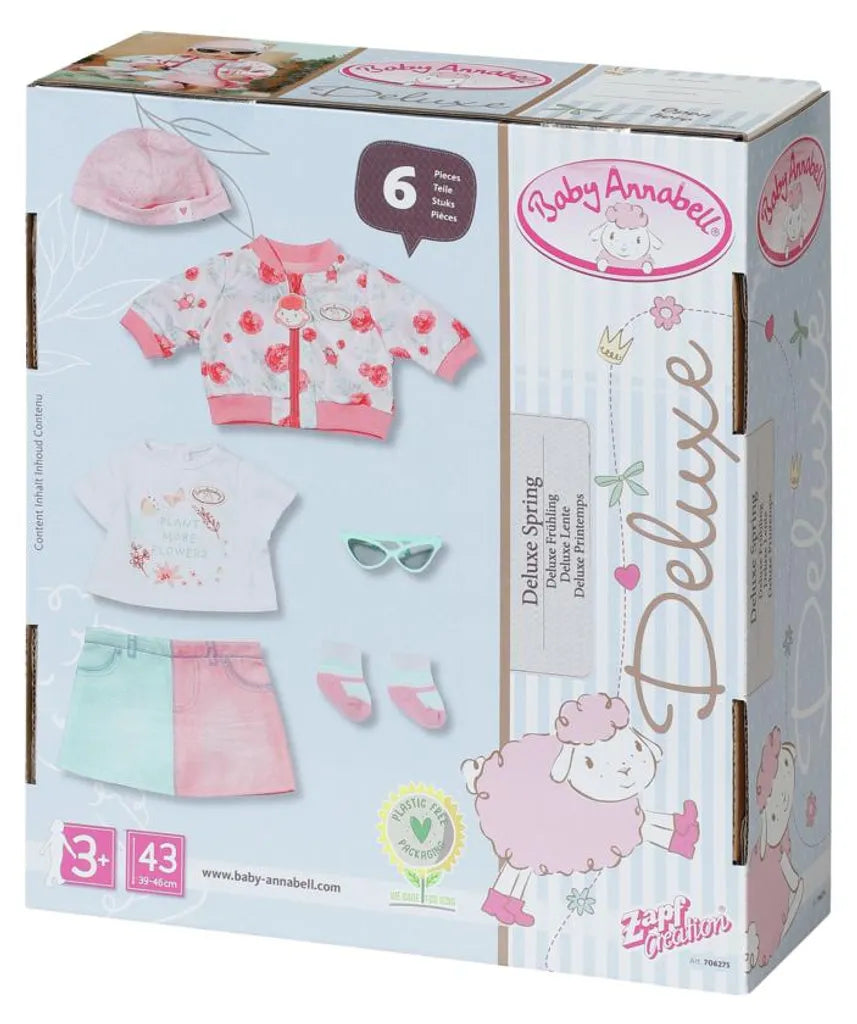 Baby Annabell Spring Deluxe Clothing Set for 43cm Doll