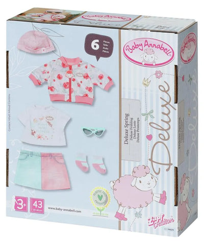 Baby Annabell Spring Deluxe Clothing Set for 43cm Doll