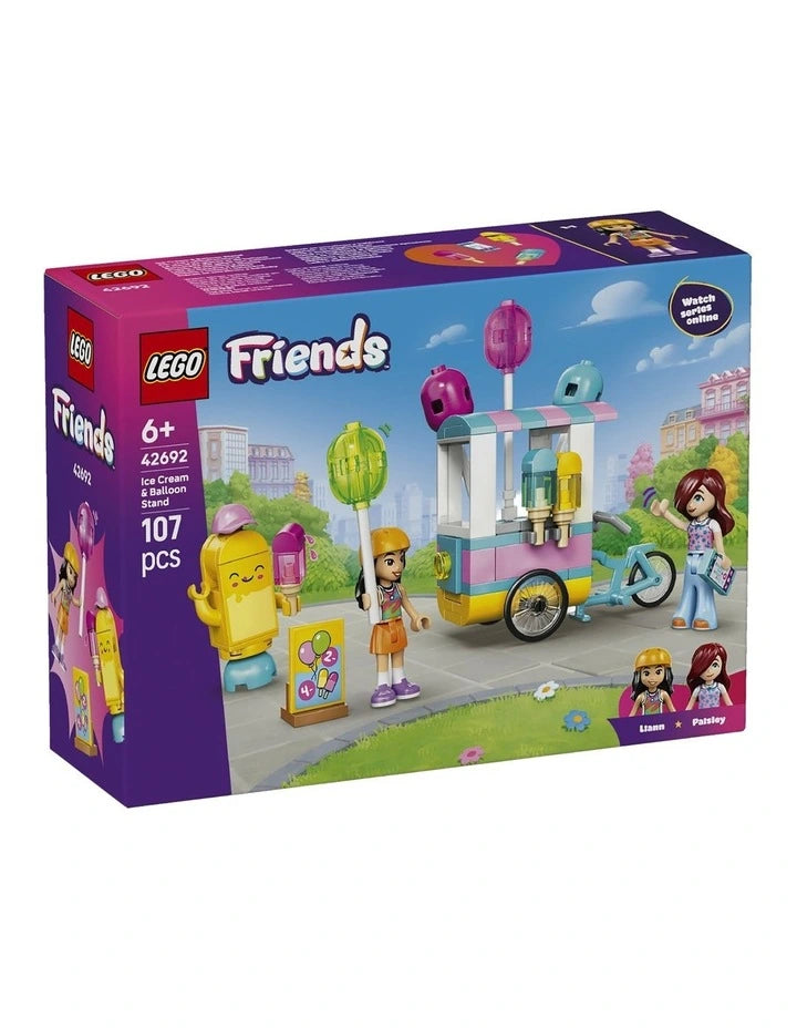 Lego Friends 42692 Ice Cream And Balloon Stand