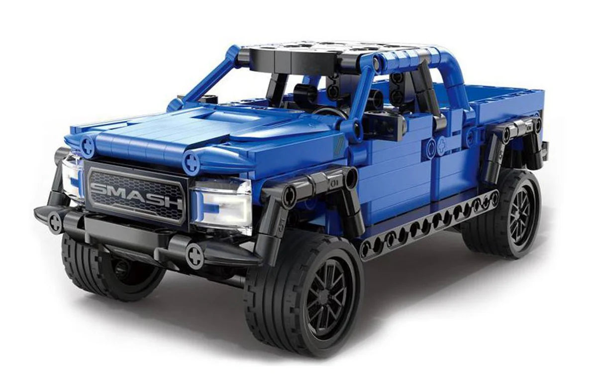 CaDA Smash Off Roader Vehicle With Pull Back Function 390pc Construction Set