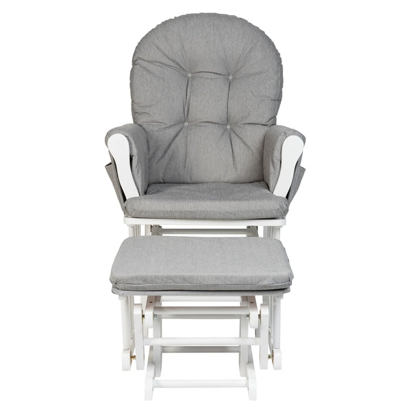 Babylo Brampton Glider Chair And Footstool