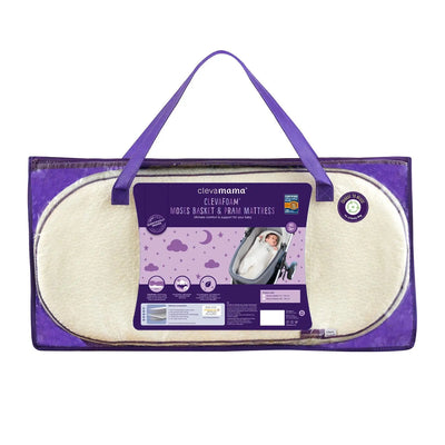 Clevamama Clevafoam Moses Basket And Pram Mattress 74cm x 30cm