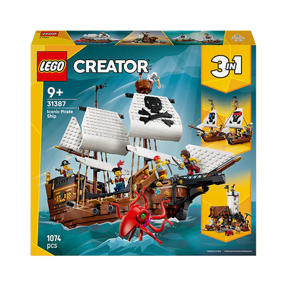 Lego Creator 31387 iconic Pirate Ship
