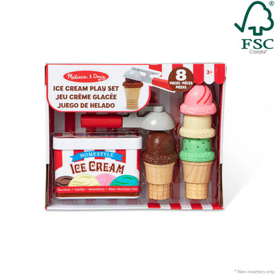 Melissa & Doug Scoop And Stack Ice Cream Playset