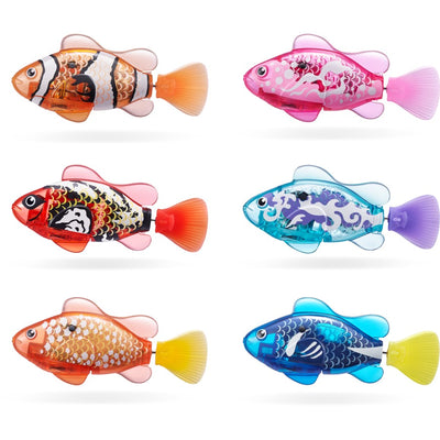 Robo alive Robo Fish Swimming Fish Assorted Colours