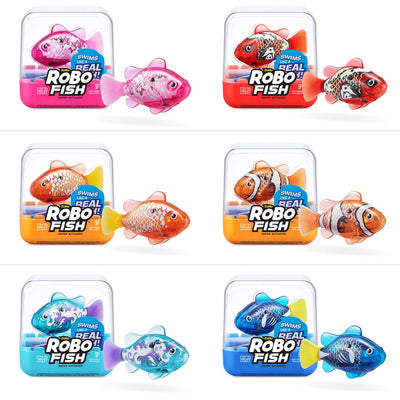 Robo alive Robo Fish Swimming Fish Assorted Colours