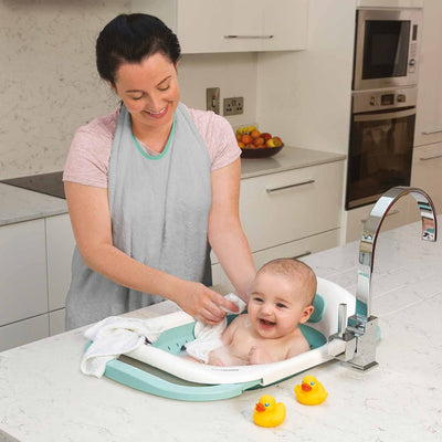 Clevamama ClevaBath Sink Bath Blue