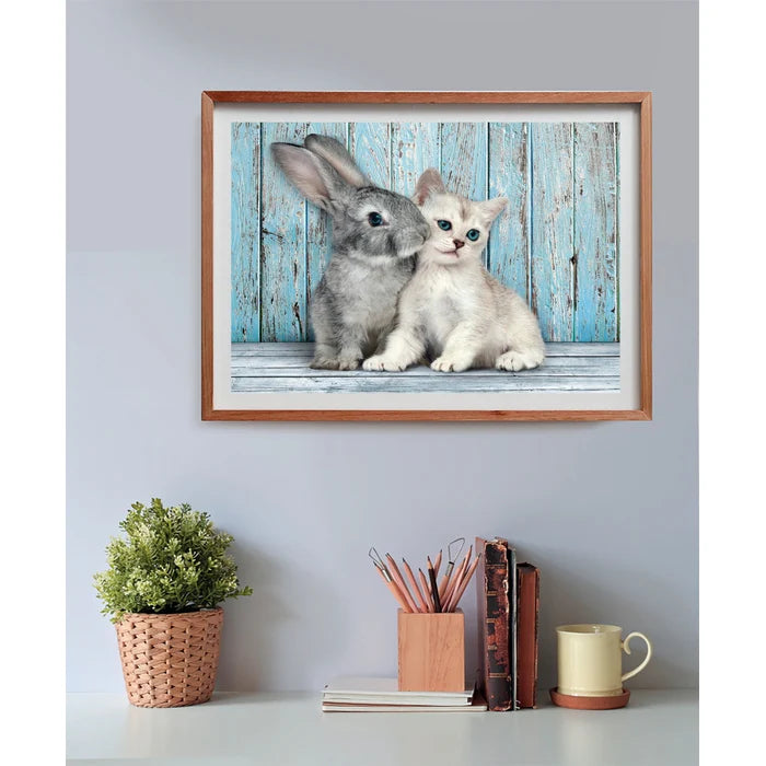 Clementoni 500pc Jigsaw Puzzle Cat And Bunny