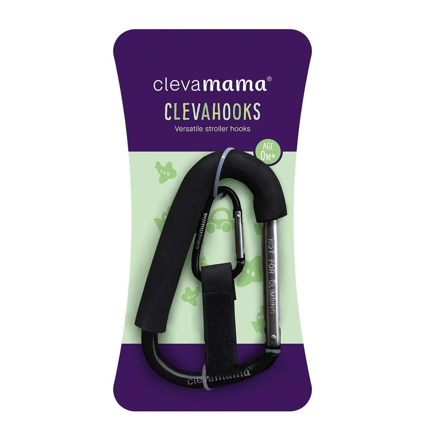 Clevamama ClevaHooks 2pk 1 x Extra Large 1 x Regular