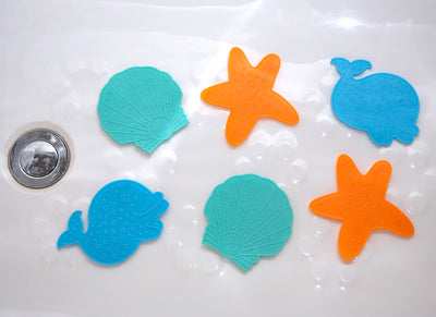 Clippasafe 6 x Mini Bath Mats 37