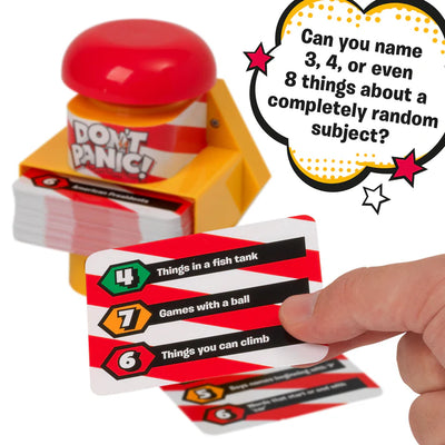 Don't Panic The Quick Thinking Board Game