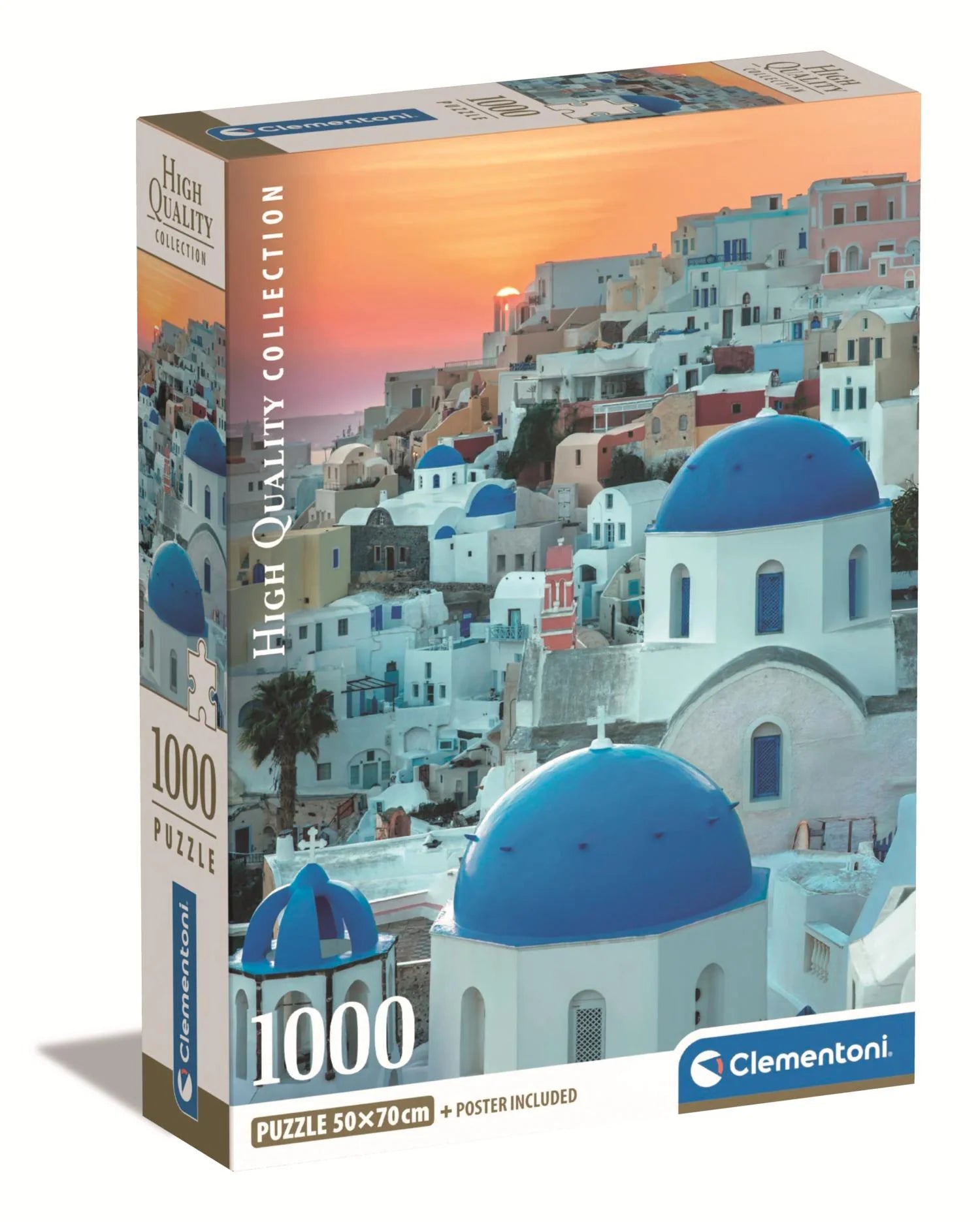 Clementoni 1000pc Jigsaw Puzzle Santorini