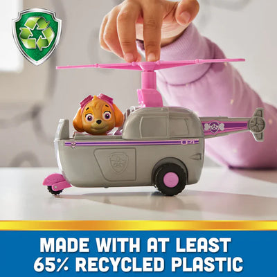 Paw Patrol Skye Helicopter Vehicle With Skye Figure